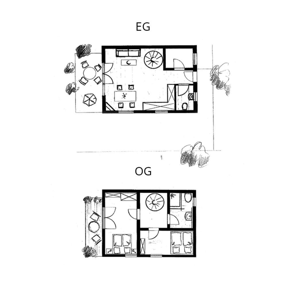 Ferienhaus Am Yachthafen Зелин Екстериор снимка